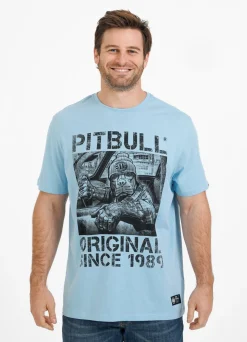Men's T-Shirt DRIVE - Light blue
