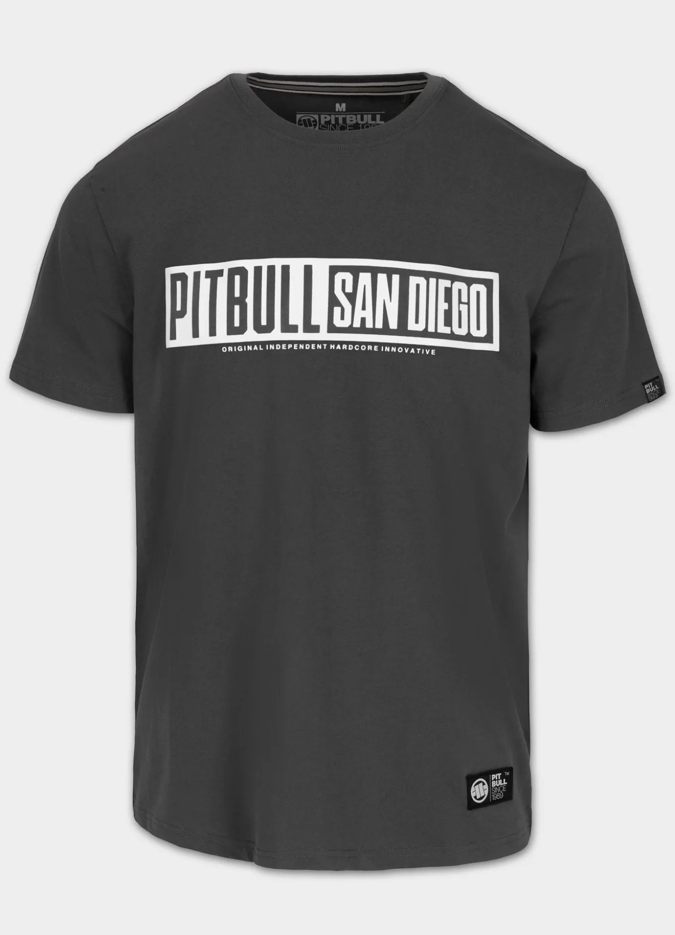 Men's T-Shirt EIGHTY NINE DOG - Graphite