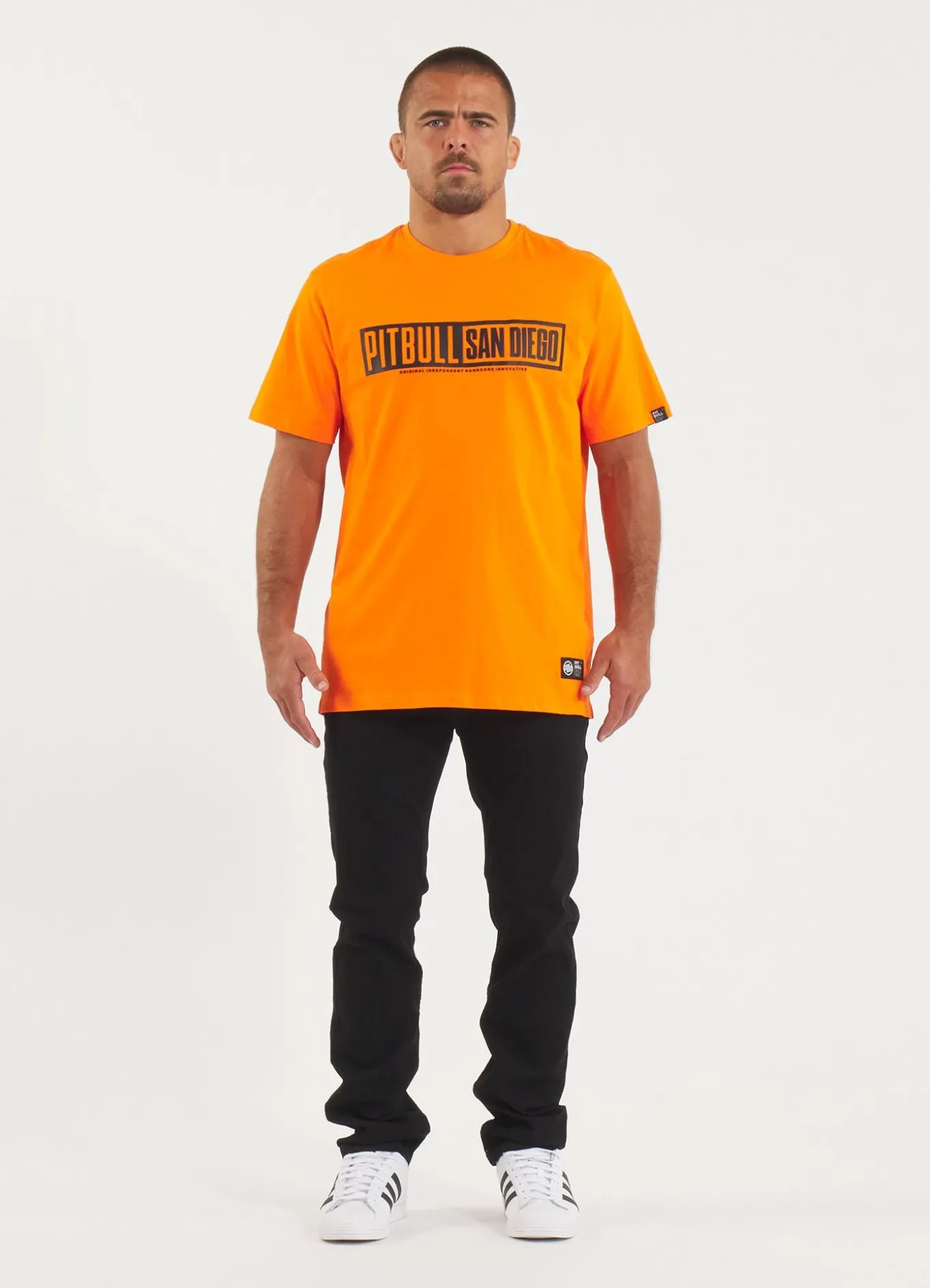Men's T-Shirt EIGHTY NINE DOG - Orange