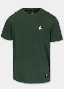 Men's T-Shirt Garment Washed SMALL LOGO - Olive