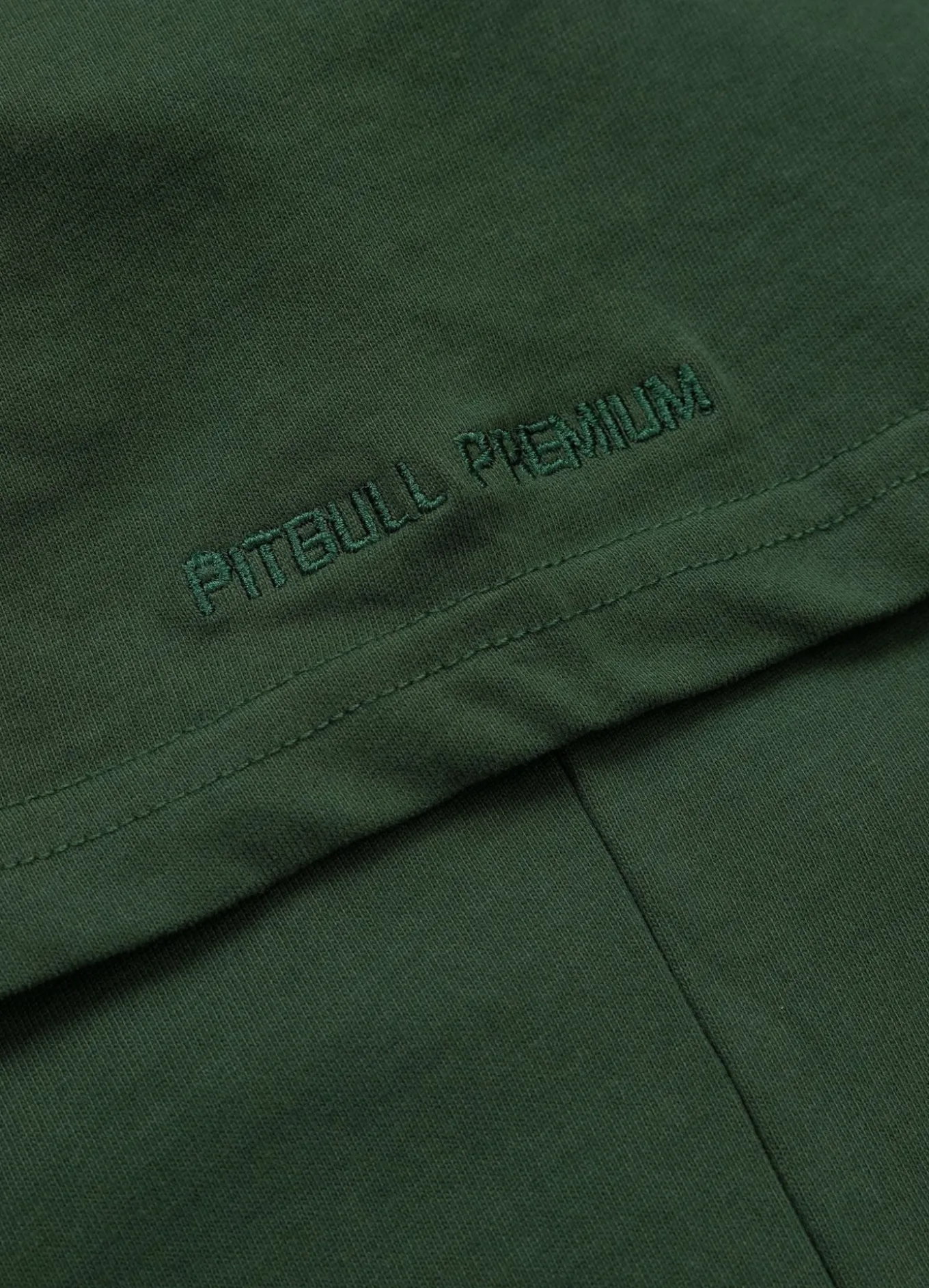 Men's T-Shirt Garment Washed SMALL LOGO - Olive