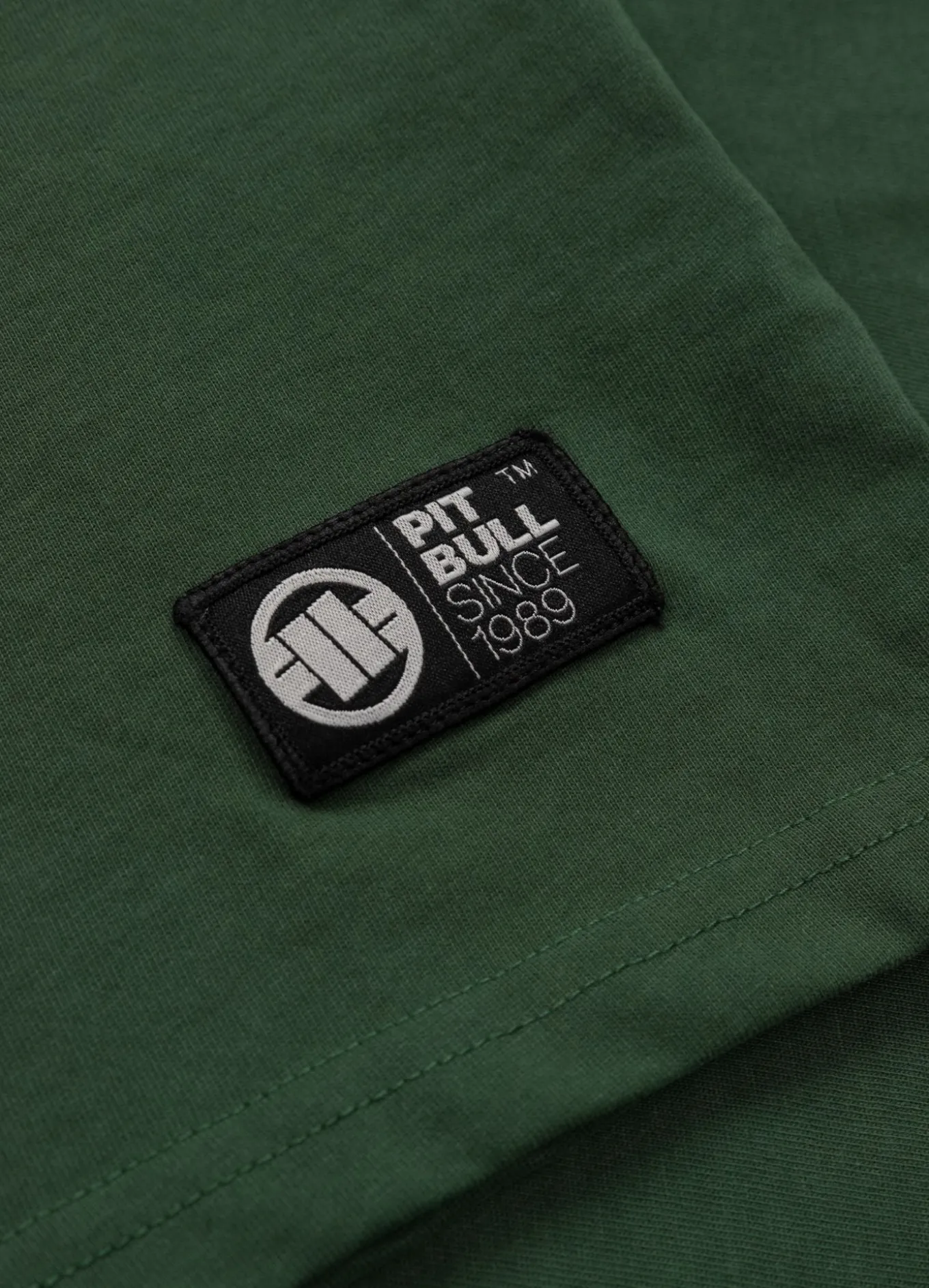 Men's T-Shirt Garment Washed SMALL LOGO - Olive