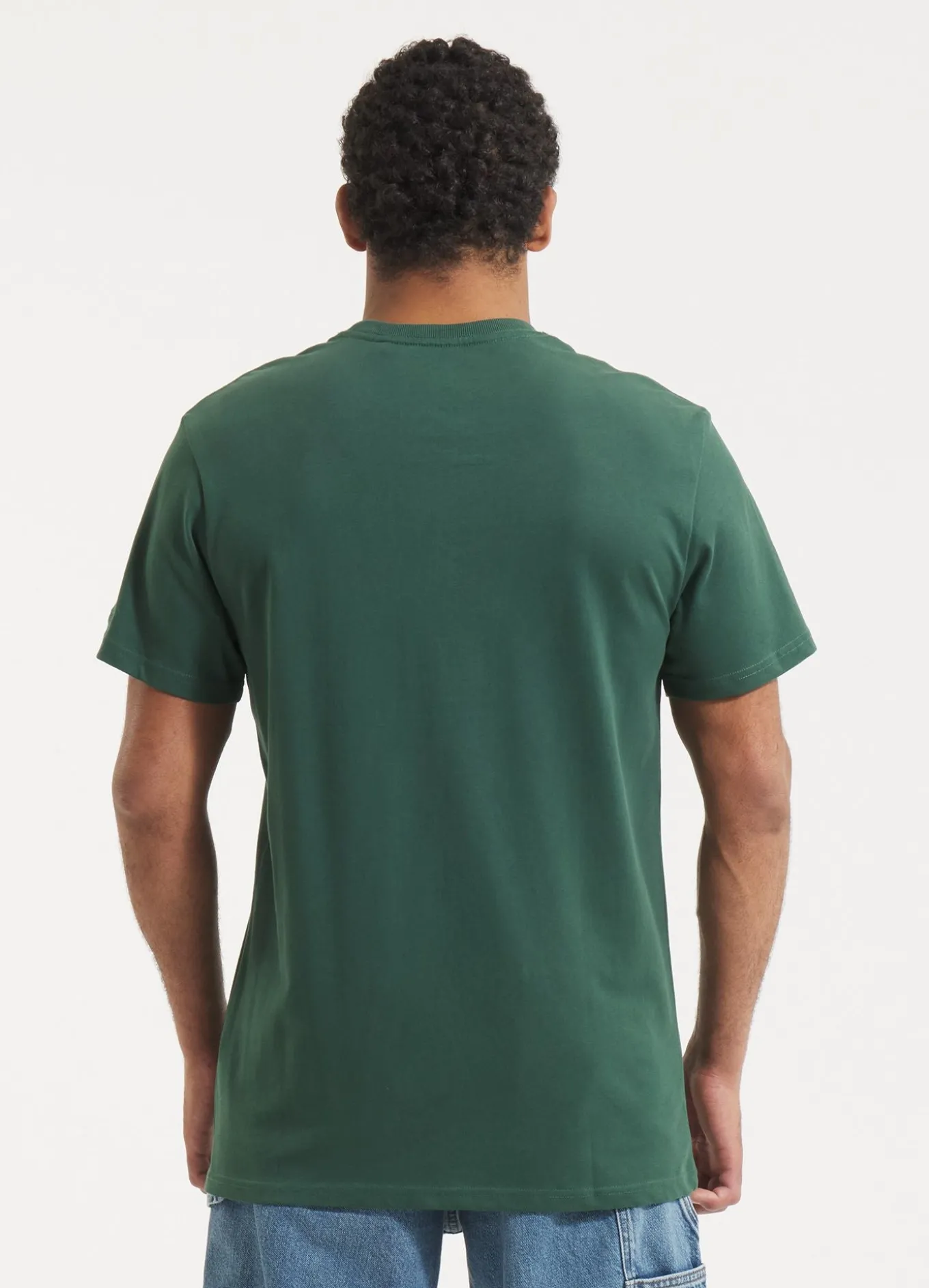 Men's T-Shirt Garment Washed SCRATCH - Green