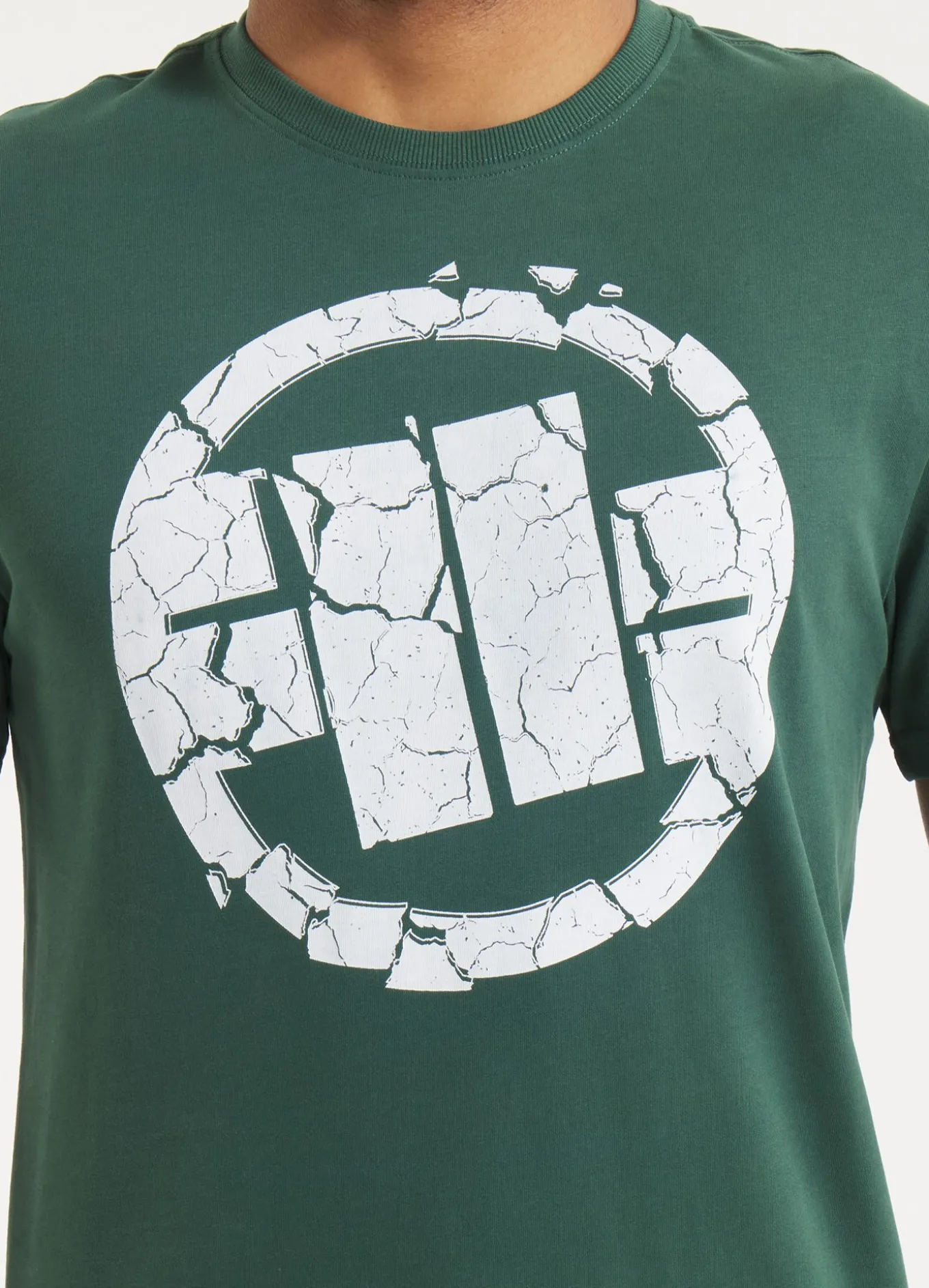 Men's T-Shirt Garment Washed SCRATCH - Green