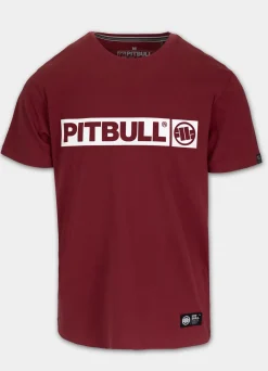 Men's T-Shirt HILLTOP - Burgundy