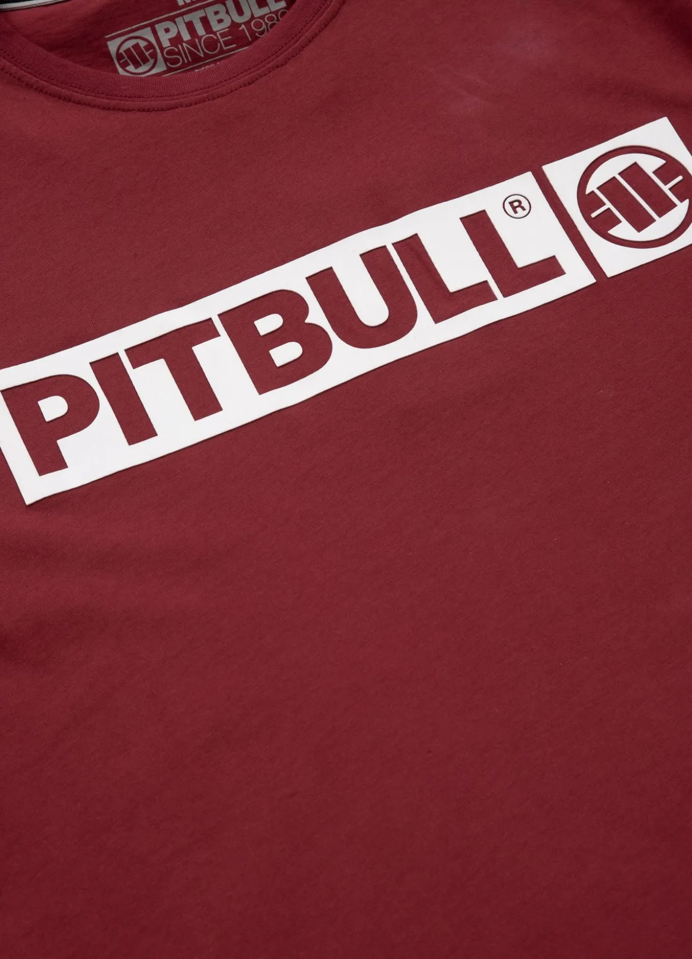 Men's T-Shirt HILLTOP - Burgundy