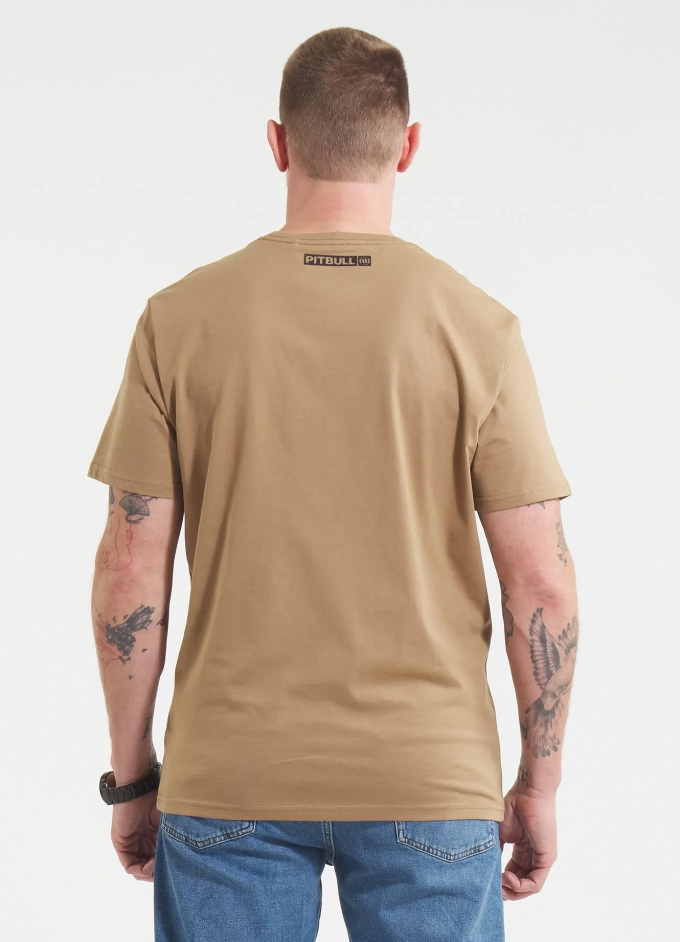 Men's T-Shirt HILLTOP - Coyote brown