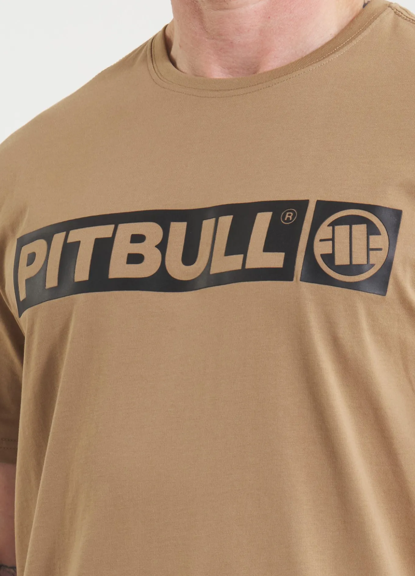 Men's T-Shirt HILLTOP - Coyote brown