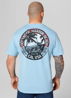 Men's T-Shirt OCEANSIDE - Light blue