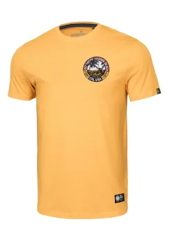 Men's T-Shirt OCEANSIDE - Pale yellow
