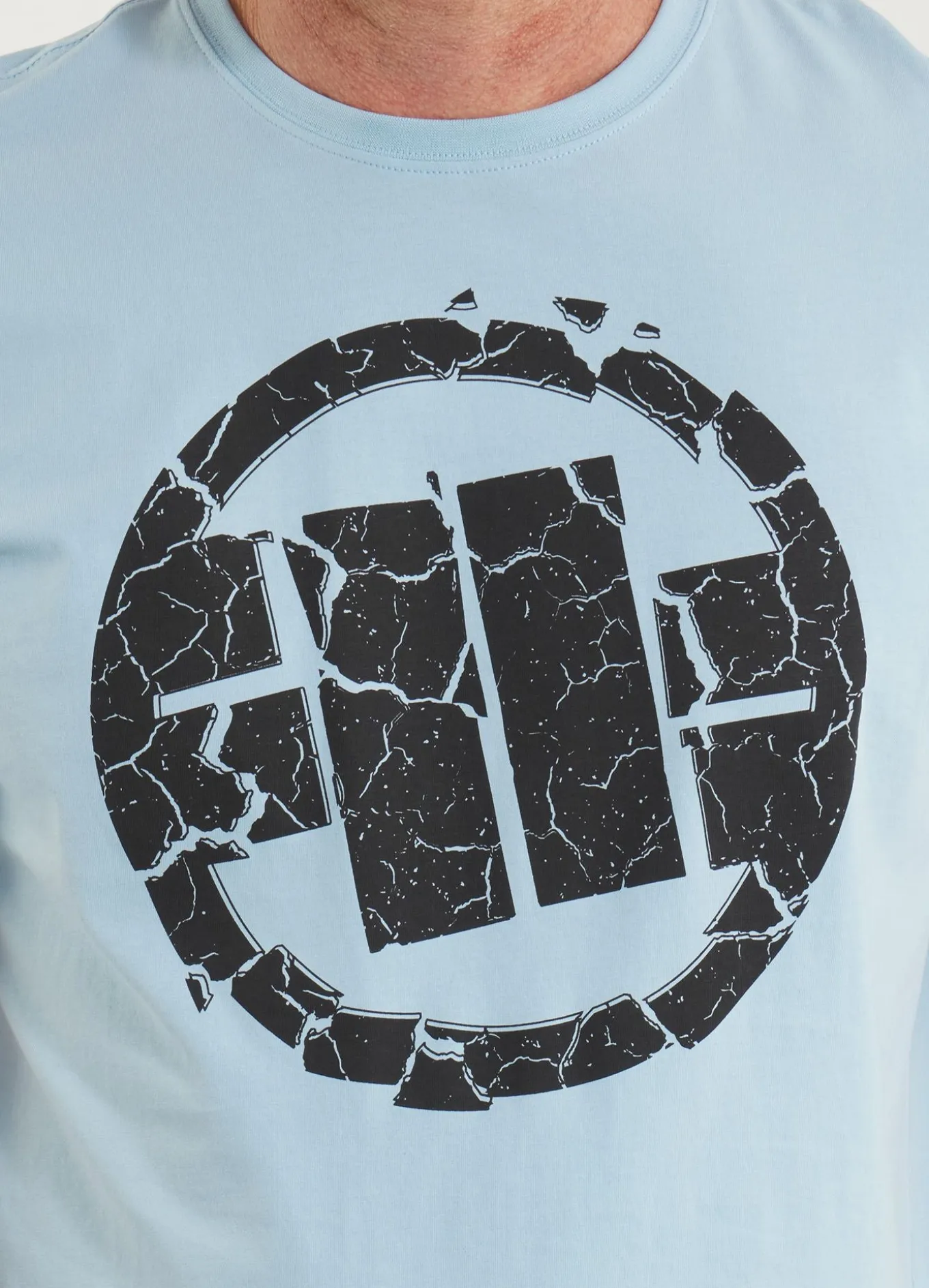 Men's T-Shirt SCRATCH - Light blue