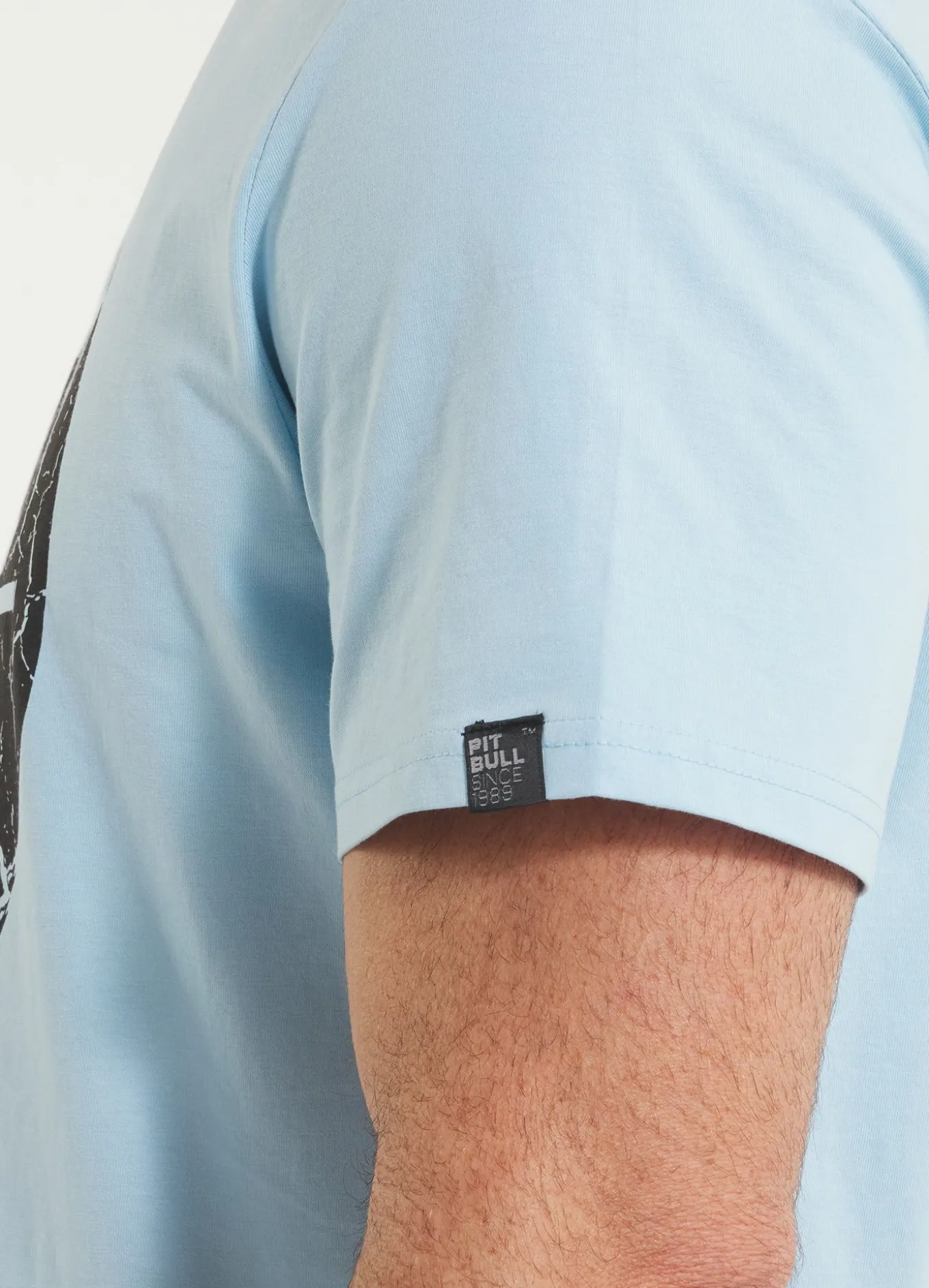 Men's T-Shirt SCRATCH - Light blue