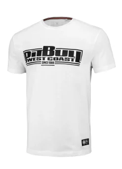 Men's T-Shirt Slim Fit Classic Boxing - White