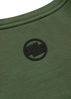 Men's T-Shirt Slim Fit Classic Boxing - Olive