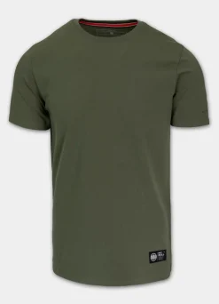 Men's T-Shirt Slim Fit NO LOGO - Olive
