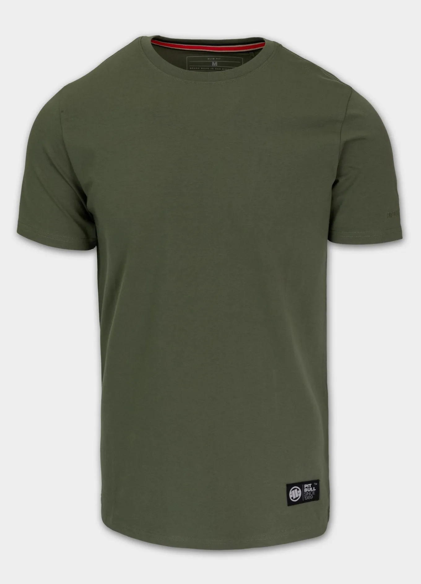 Men's T-Shirt Slim Fit NO LOGO - Olive