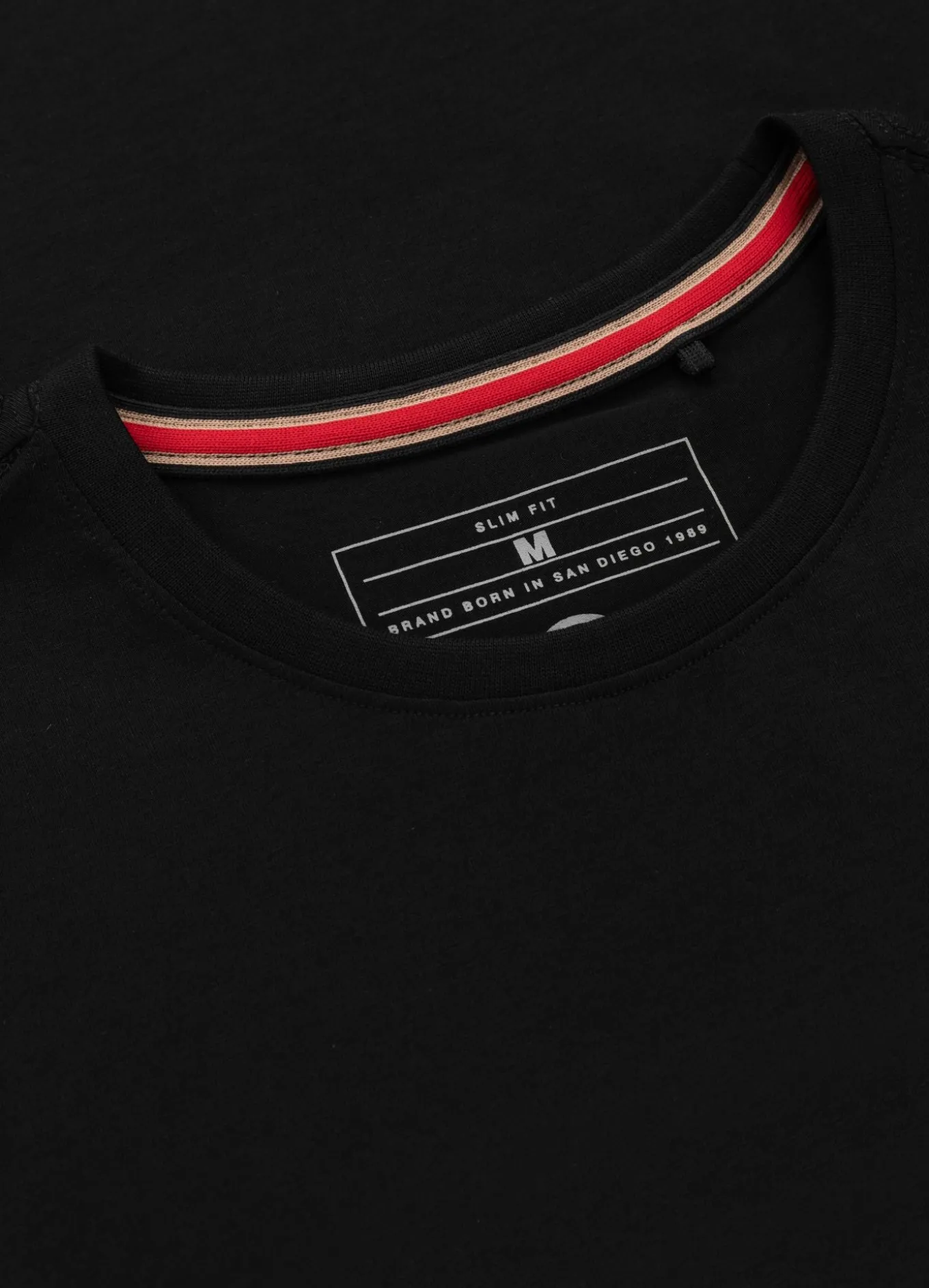 Men's T-Shirt Slim Fit NO LOGO - Black