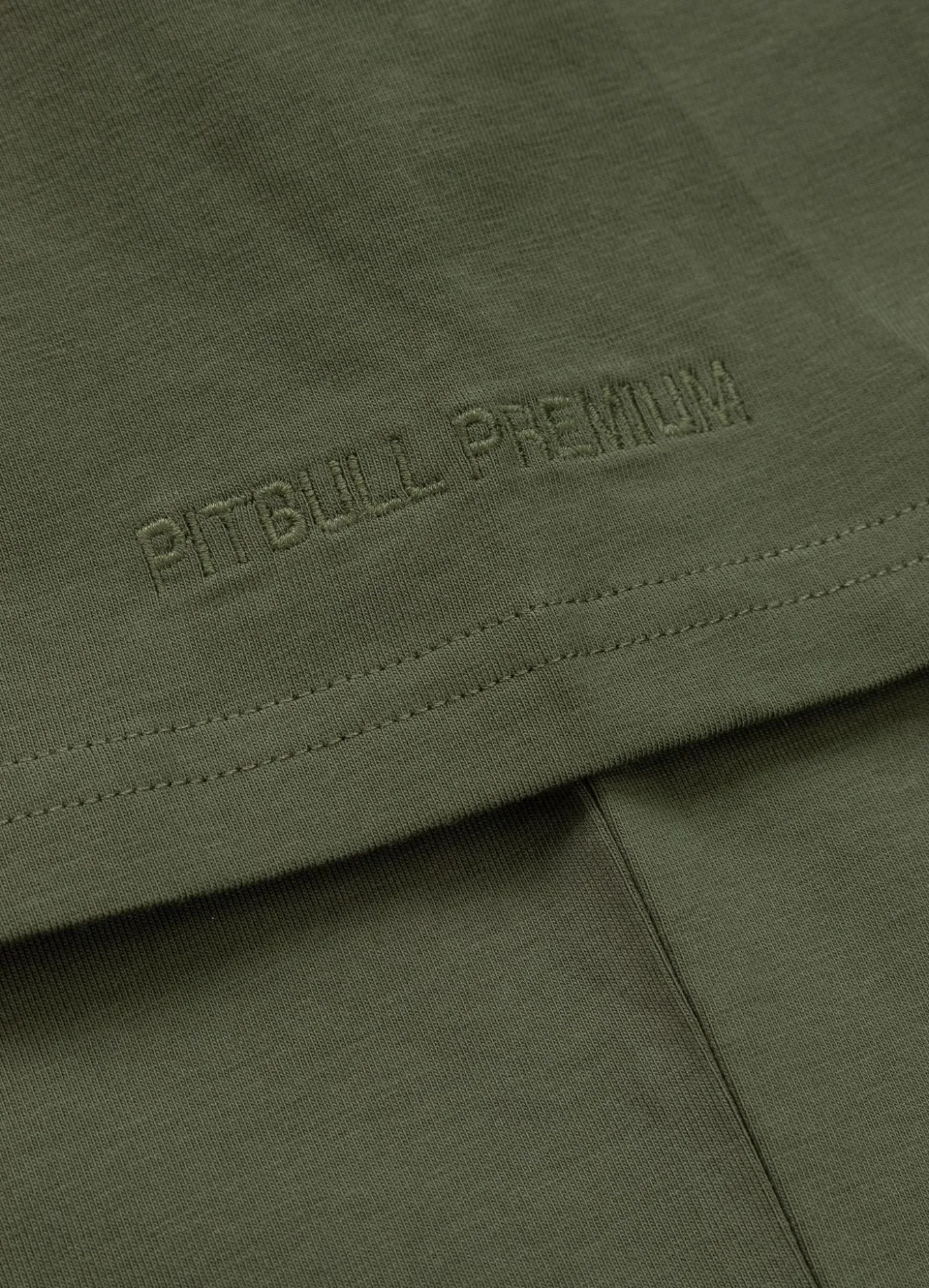 Men's T-Shirt Slim Fit NO LOGO - Olive