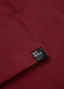 Men's T-Shirt SMALL LOGO - Burgundy