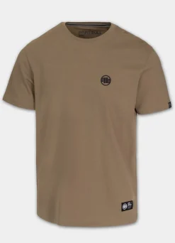 Men's T-Shirt SMALL LOGO - Dark sand