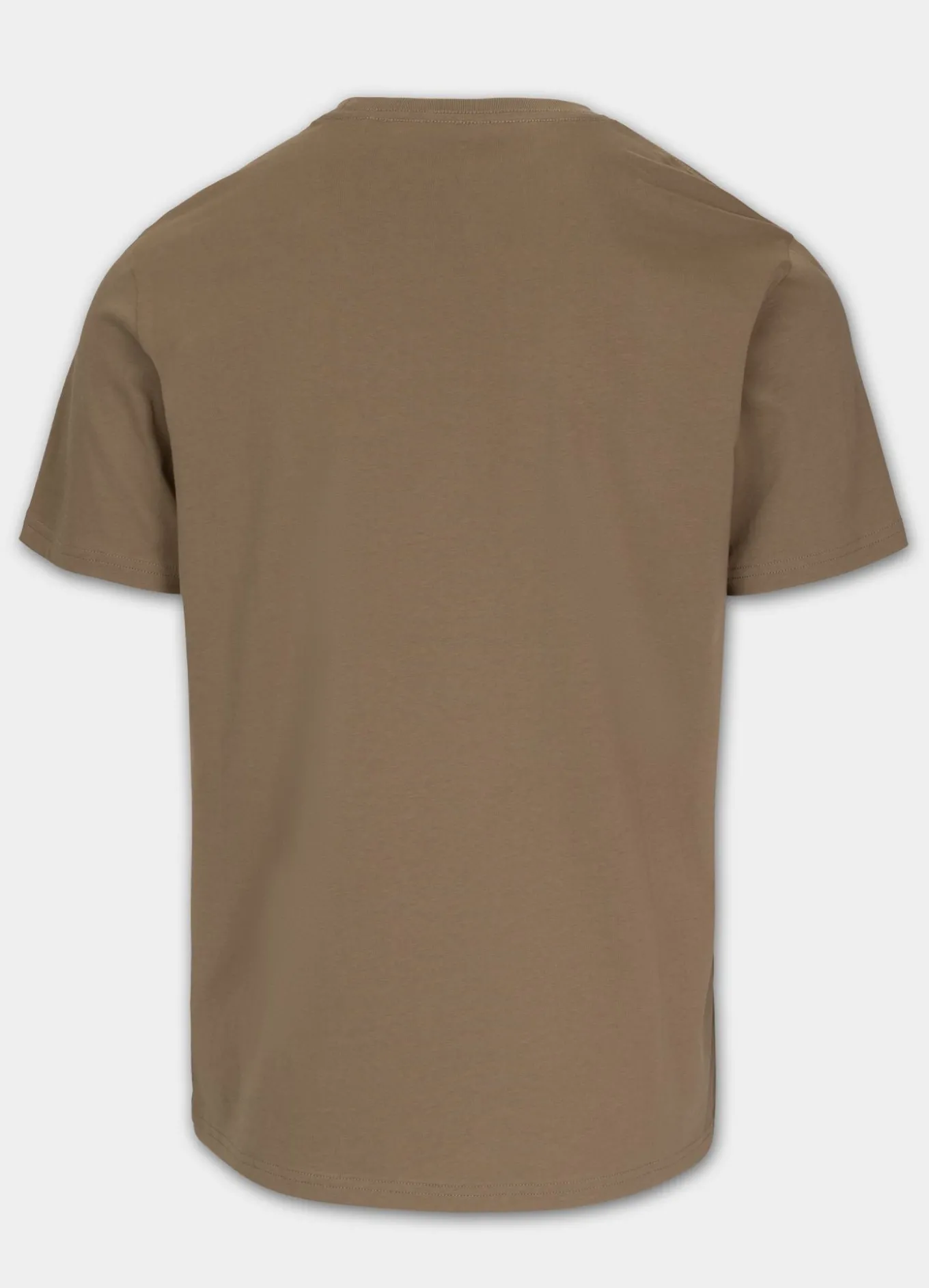 Men's T-Shirt SMALL LOGO - Dark sand