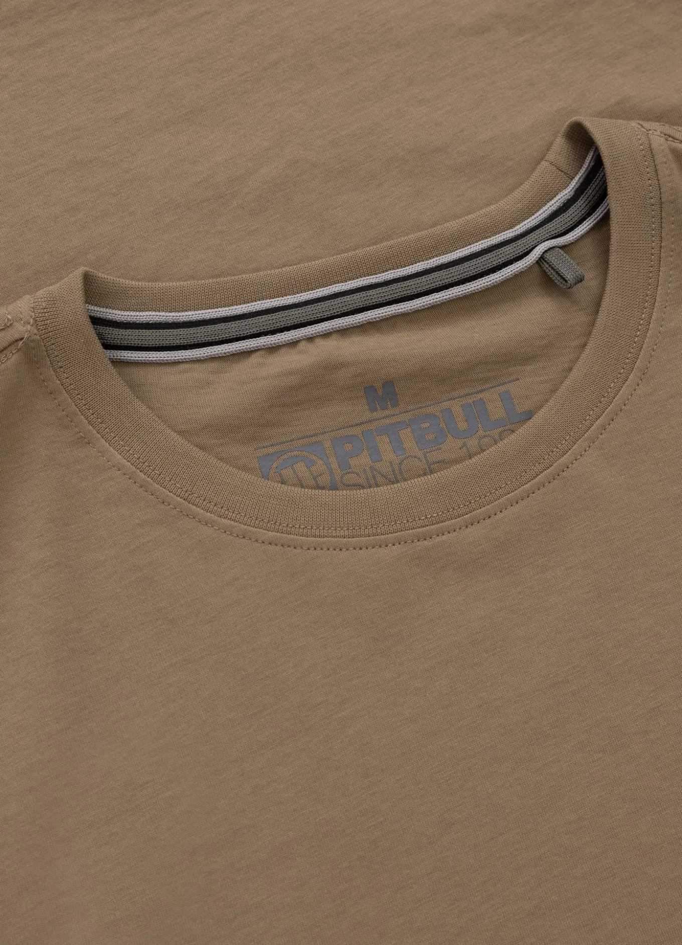 Men's T-Shirt SMALL LOGO - Dark sand