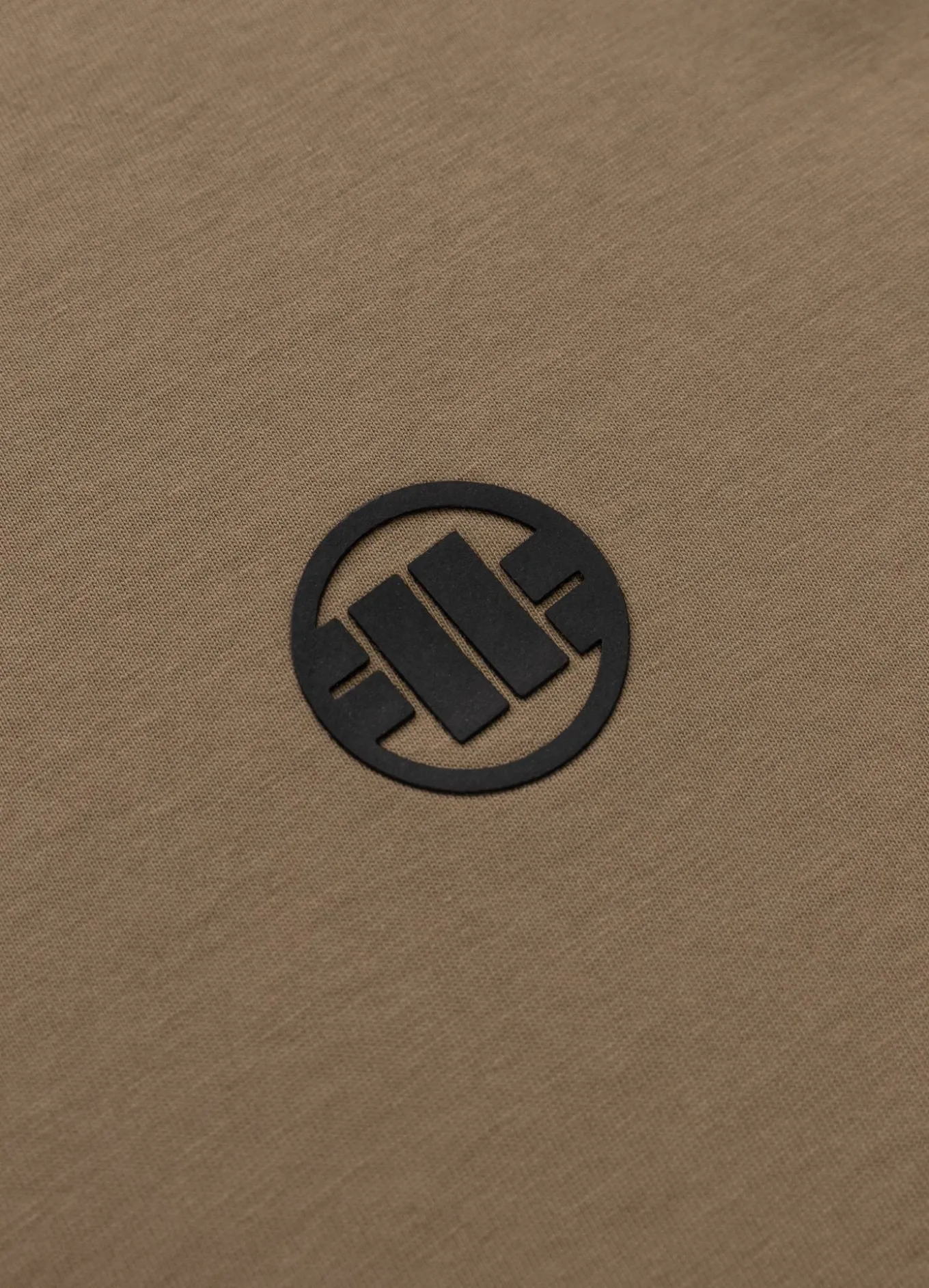 Men's T-Shirt SMALL LOGO - Dark sand