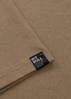 Men's T-Shirt SMALL LOGO - Dark sand