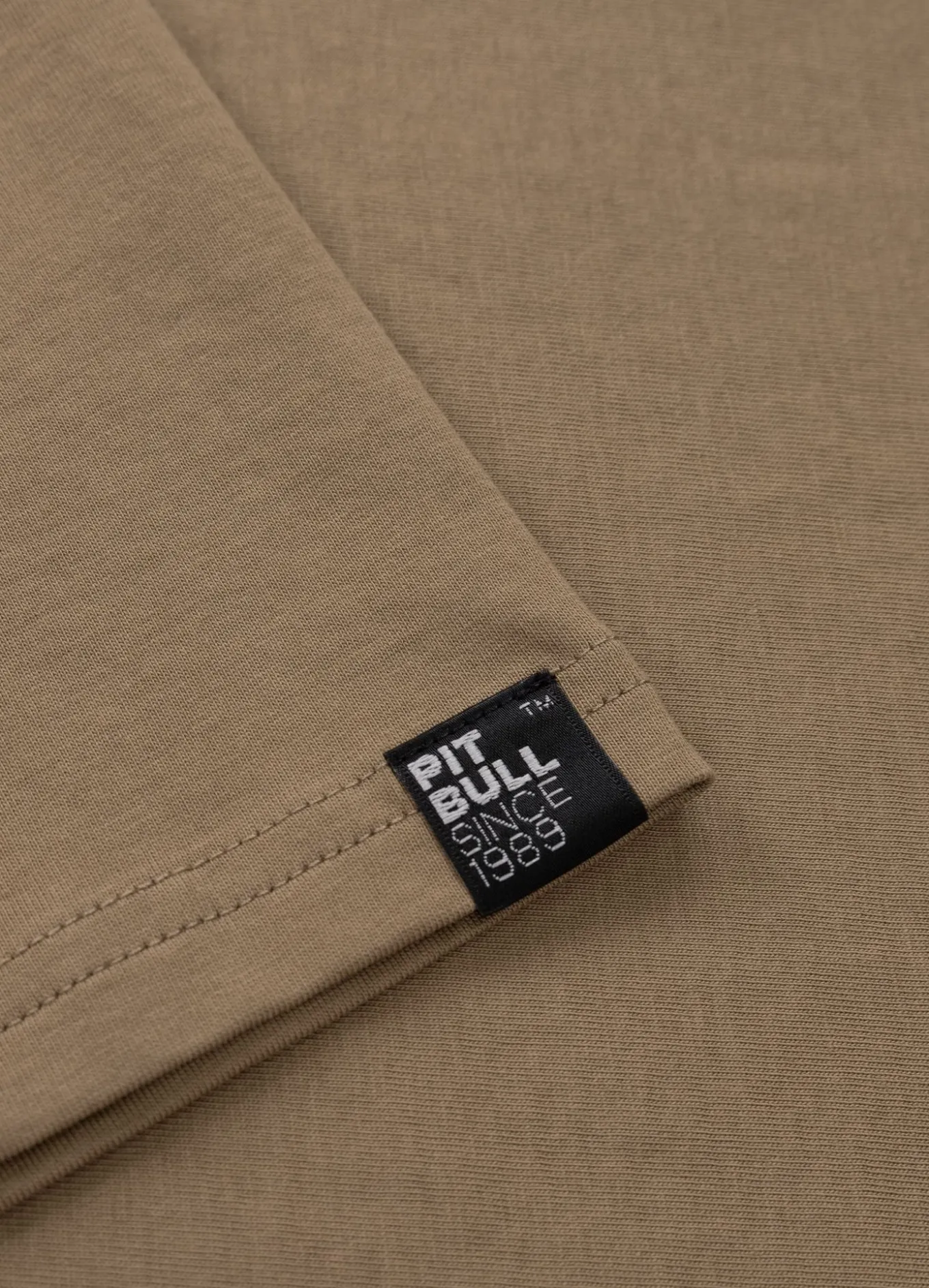Men's T-Shirt SMALL LOGO - Dark sand
