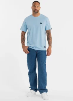 Men's T-Shirt SMALL LOGO - Light blue