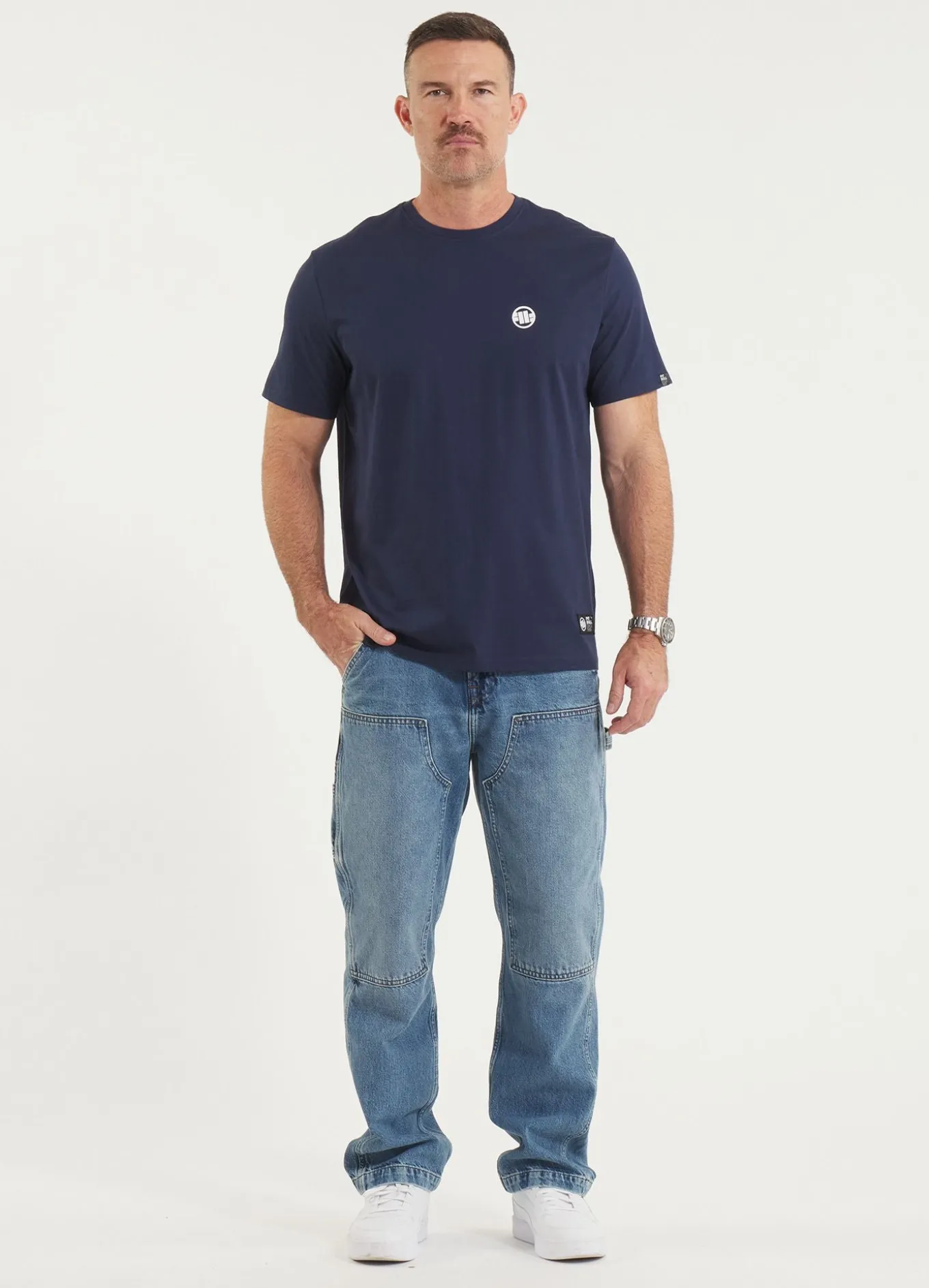 Men's T-Shirt SMALL LOGO - Navy
