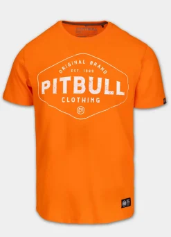 Men's T-Shirt Ultra Light PITBULL CO. - Orange