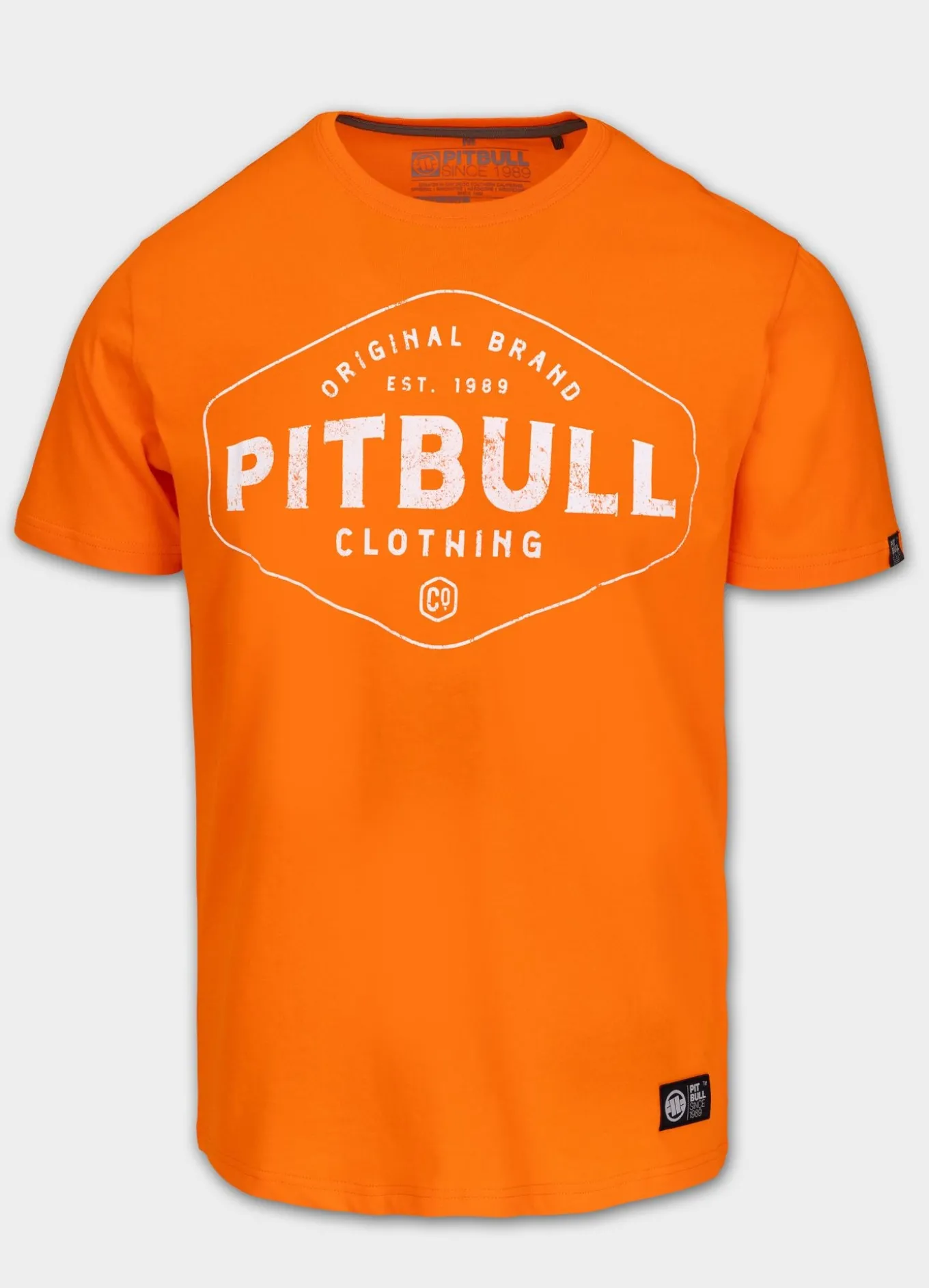 Men's T-Shirt Ultra Light PITBULL CO. - Orange