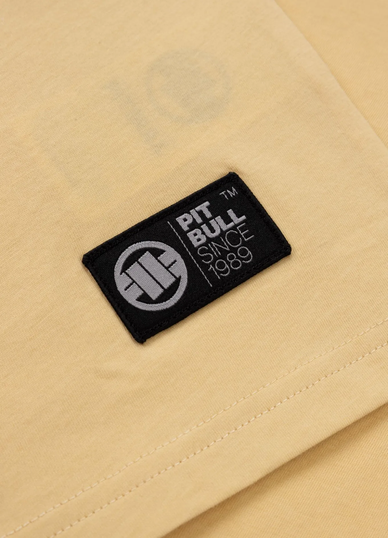 Men's T-Shirt Ultra Light PITBULL CO. - Yellow