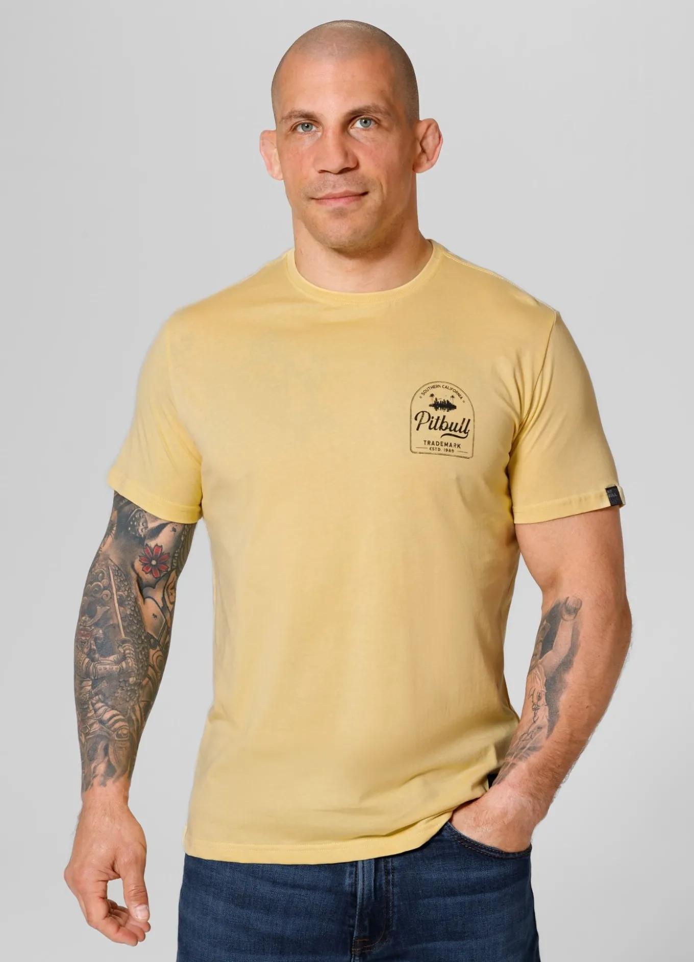 Men's T-Shirt Ultra Light SO CAL - Yellow