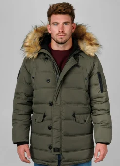 Men's winter hooded parka jacket Kingston II
