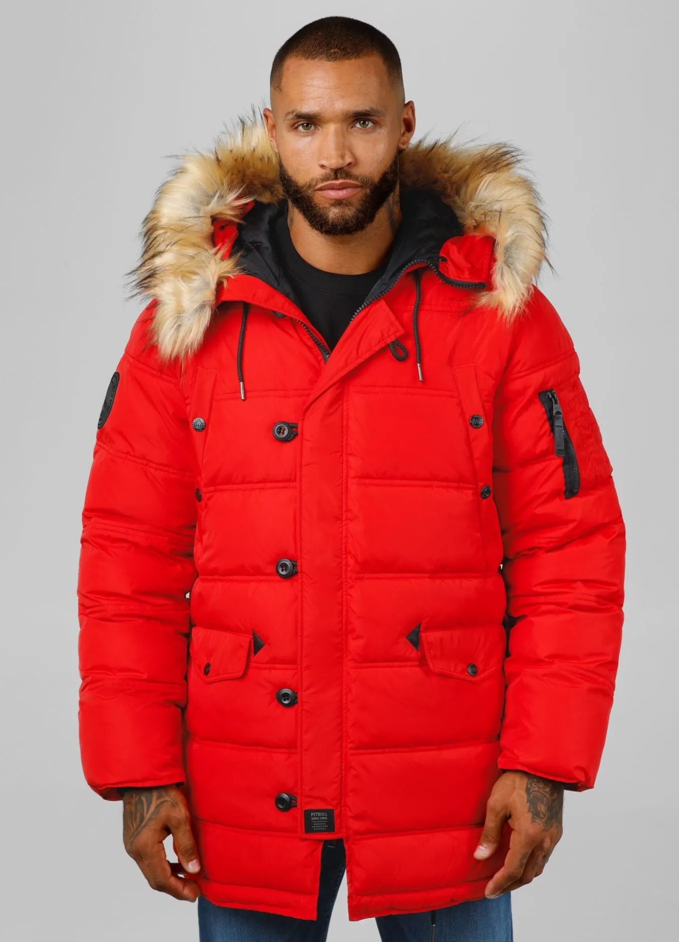 Men's winter hooded parka jacket Kingston II
