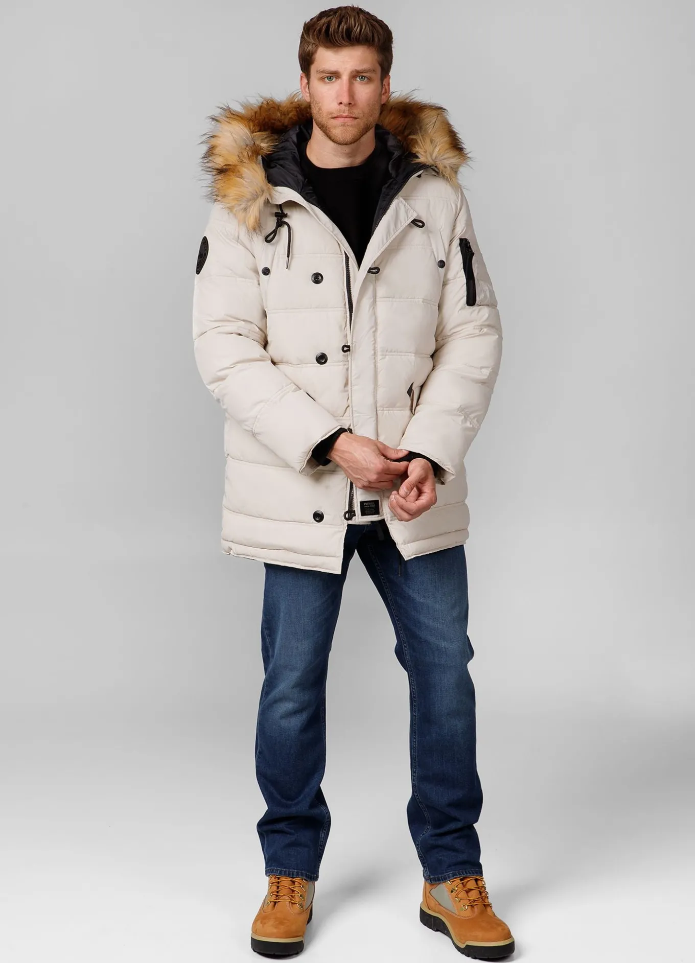 Men's winter hooded parka jacket Kingston II