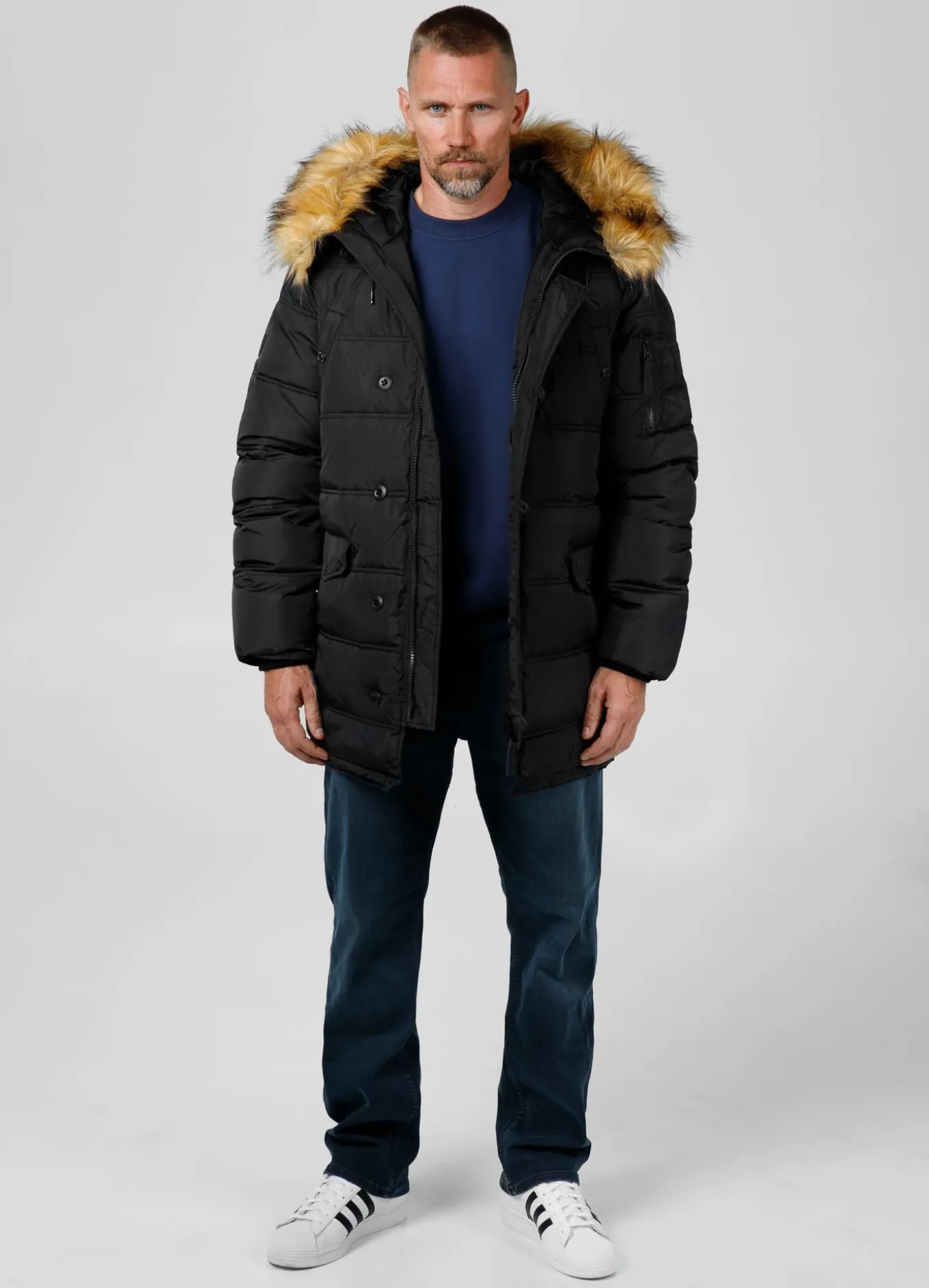 Men's winter hooded parka jacket Kingston II