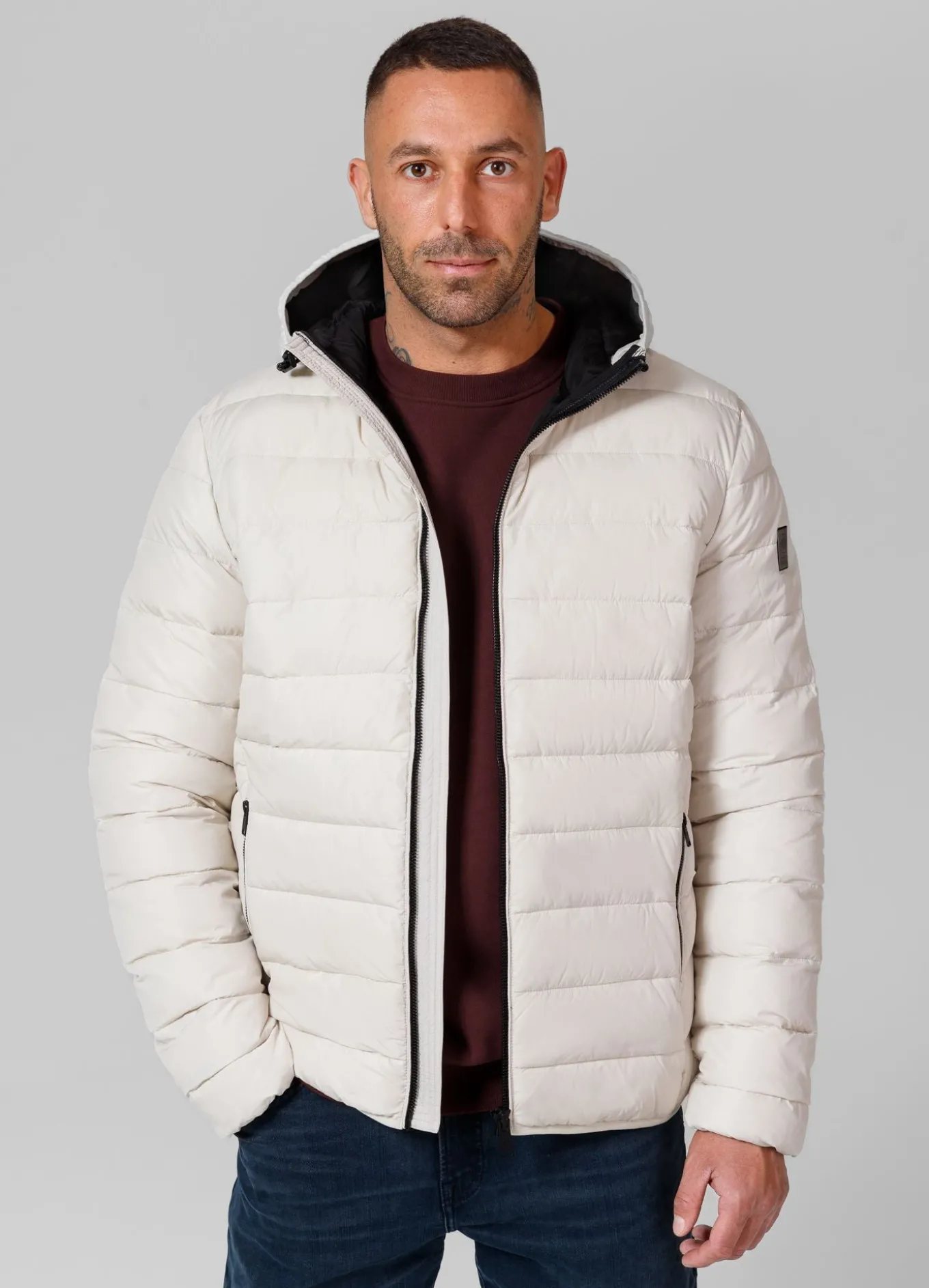 Men's winter hooded jacket Seacoast III