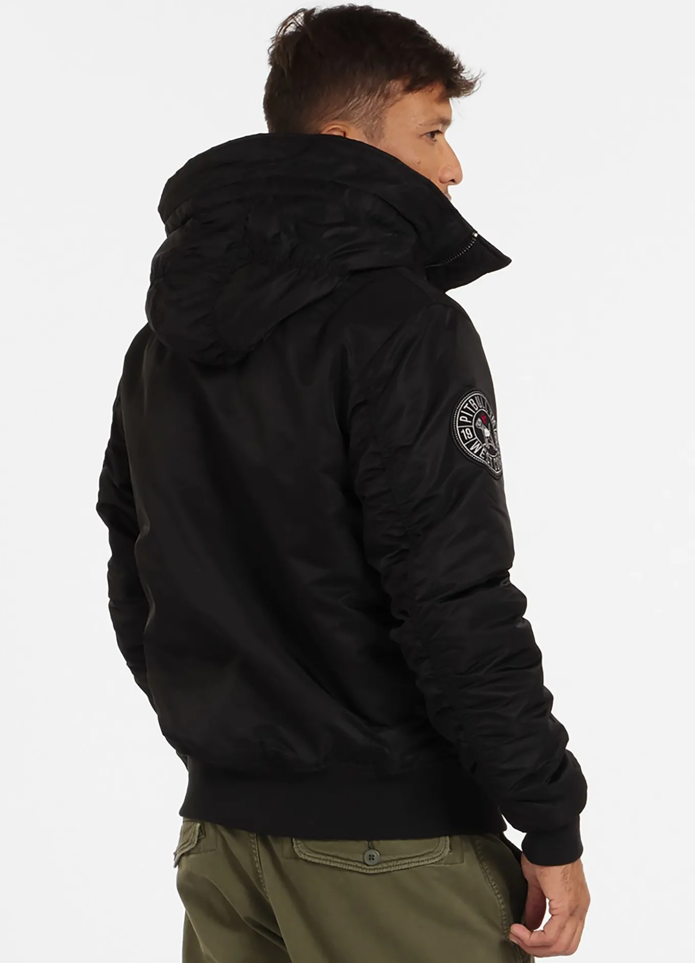 Men's winter hooded jacket Encino