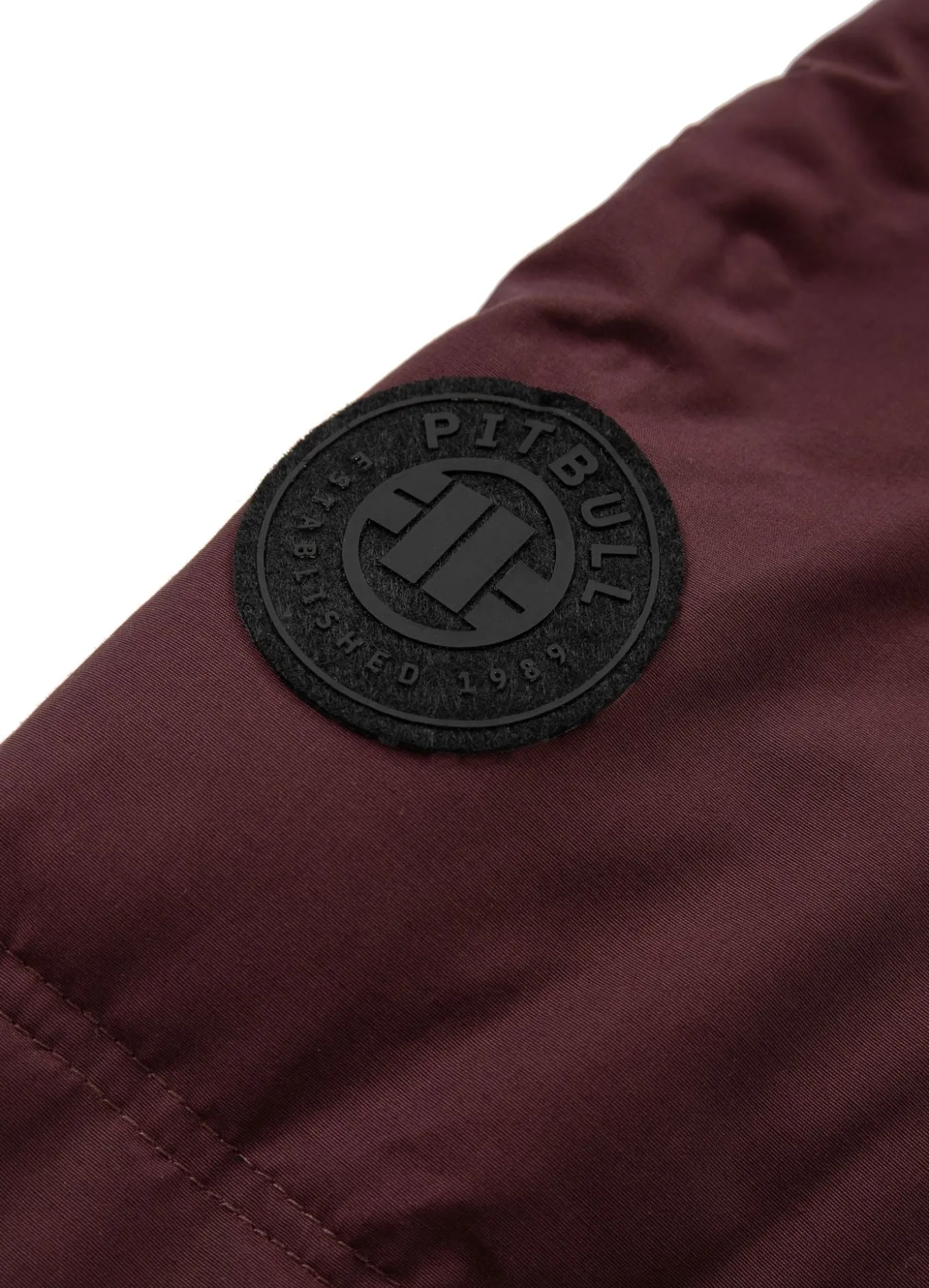 Men's winter hooded jacket Burnt