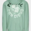 Men's Zip-up hoodie DOG SD - Mint