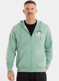 Men's Zip-up hoodie DOG SD - Mint