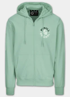 Men's Zip-up hoodie DOG SD - Mint