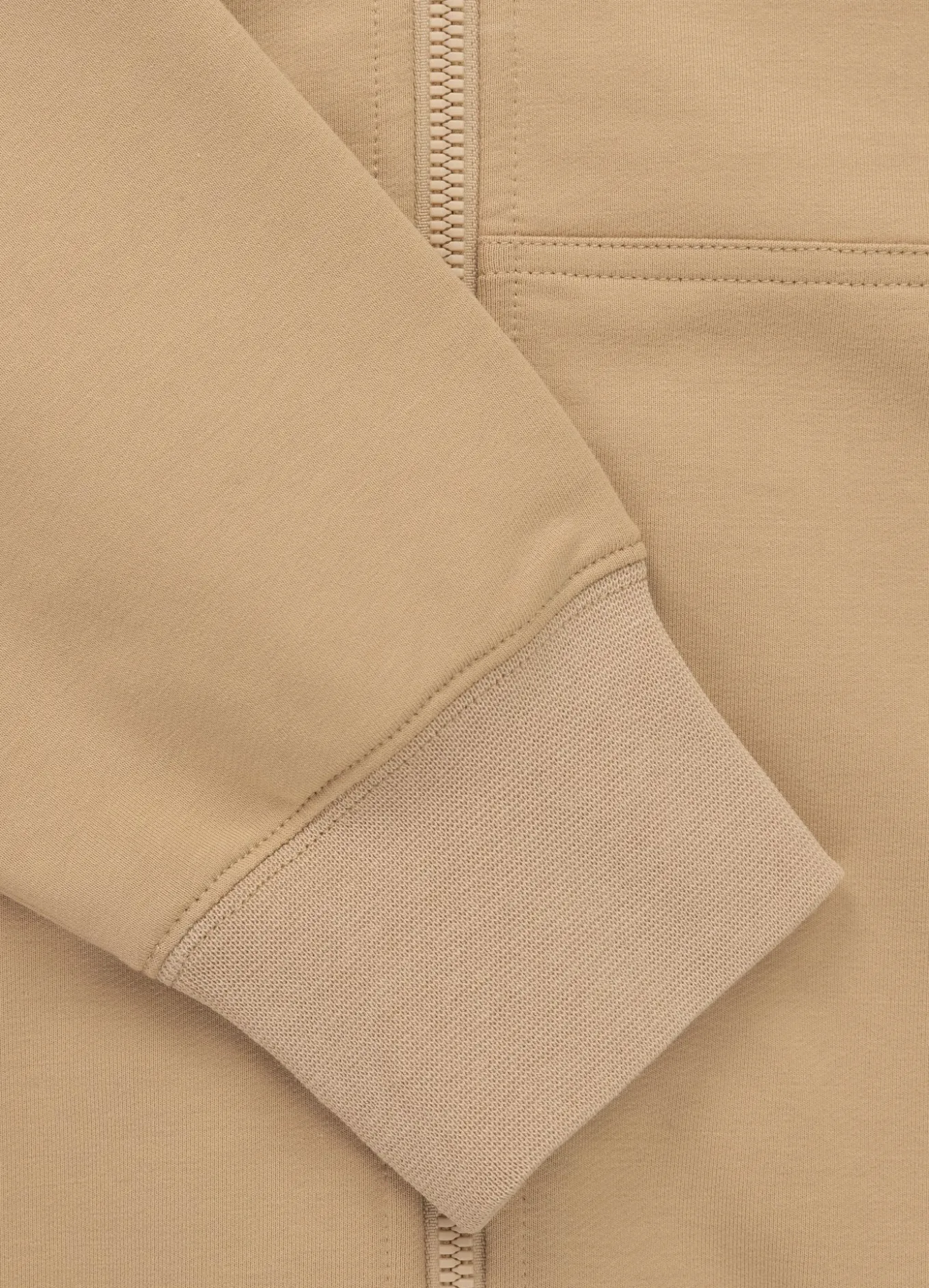 Men's Zip-up hoodie DOG SD - Light Sand