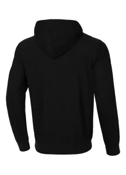 Men's Zip-up hoodie Pique Rockey - Black