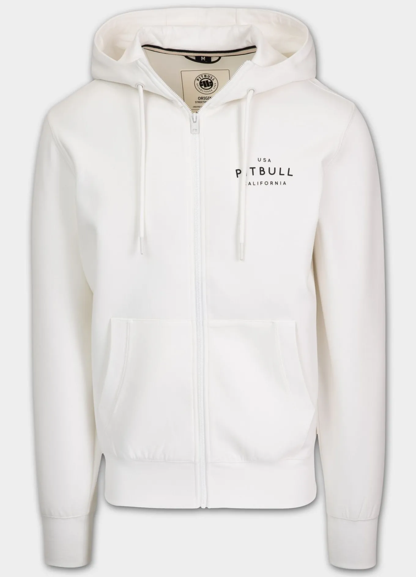 Men's Zip-up hoodie SAMPSON - Offwhite