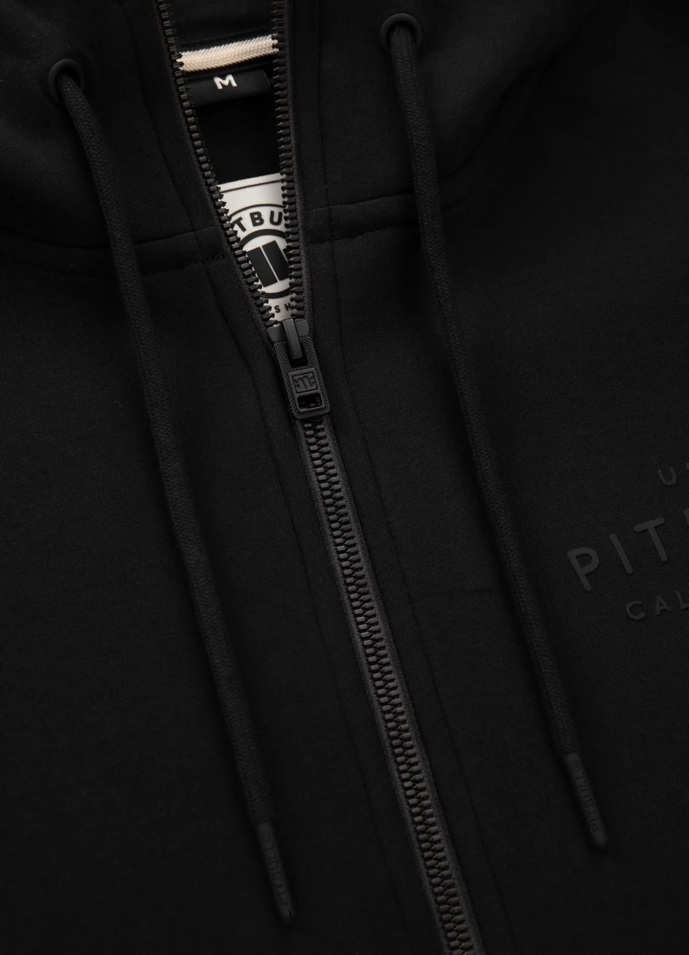 Men's Zip-up hoodie SAMPSON - Black