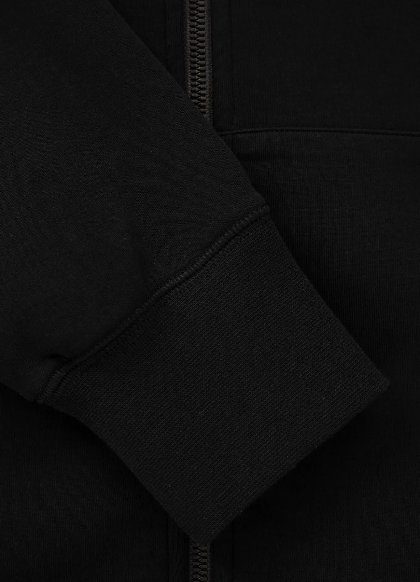 Men's Zip-up hoodie SAMPSON - Black